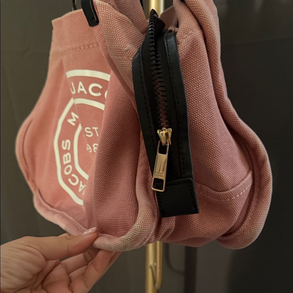 Marc Jacobs Dusty Pink Canvas Tote - Picture 5 of 8
